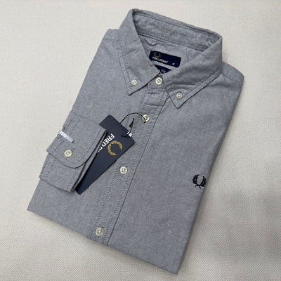 Fred Perry cotton long-sleeved shirt