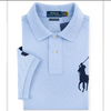 Ralph Laure* Cotton Lapel Short Sleeve POLO Shirt