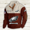 Men's Philadelphia Eagles Vintage Stand Collar Sweatshirt