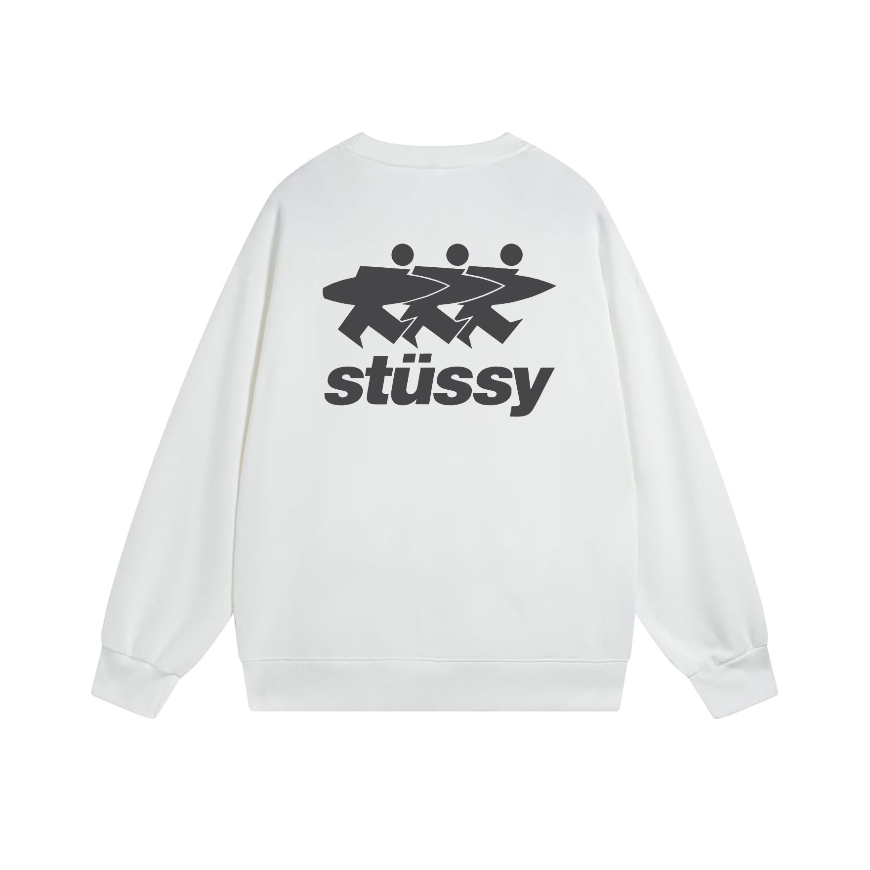 Stüss* cotton crew neck sweatshirt