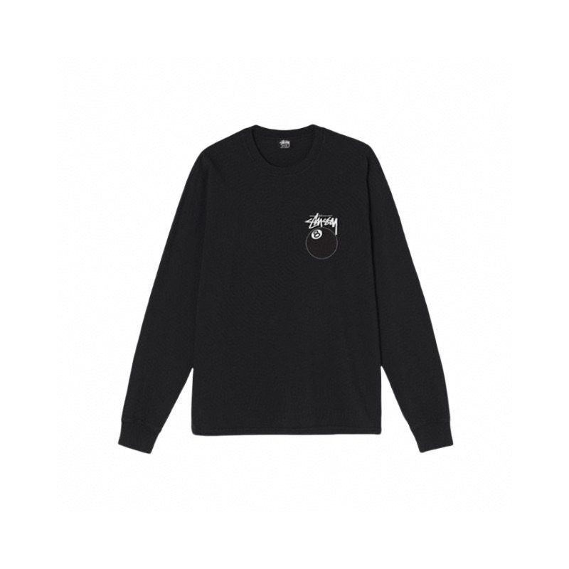 Stüss* cotton crew neck long sleeve T-shirt