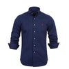 Ralph Lauren (cotton) lapel long-sleeved shirt