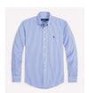 Ralph Laur* Lapel Striped POLO Long Sleeve Shirt