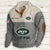 Men's New York Jets Vintage Stand Collar Sweatshirt