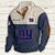 Men's New York Giants Vintage Stand Collar Sweatshirt